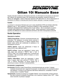 Gilian 10i Manuale Base