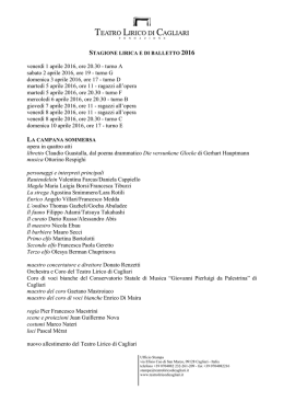 Visualizza la programmazione 2016
