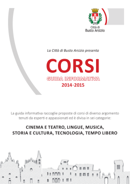 Libretto Corsi 2014-15