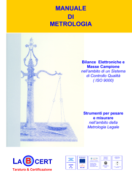 manuale di metrologia