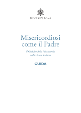 Misericordiosi come il Padre