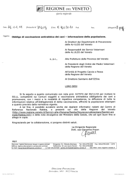 Vaccinazione cani_informazione popolazione