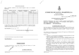 SERVIZIO FINANZIARIO Vista la situazione contabile dei sotto