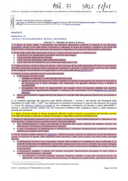 Obblighi del Datore di Lavoro
