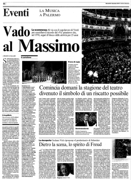 Vado al Massimo