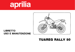 Manuale Aprilia Tuareg 50