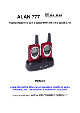 ALAN 777 - Elettronica ZETABI