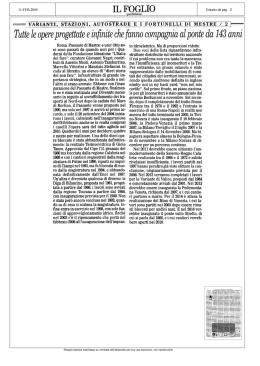 Tutte le opere progettate e infinite che fanno compagnia al