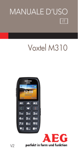 Voxtel M310 - AEG Telephones