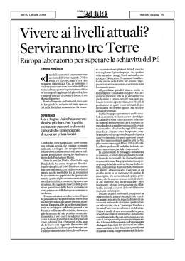 Rassegna Stampa - Federazione Trentina della Cooperazione