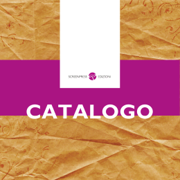 CATALOGO - SCREENPRESS EDIZIONI