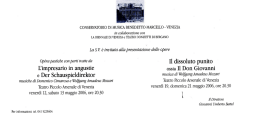 venerd&igrave; \2,sabato 13 maggio 2006,ore20.30