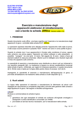 Manuale utente J0R0
