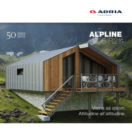 806 R21 - Adria Mobile Homes