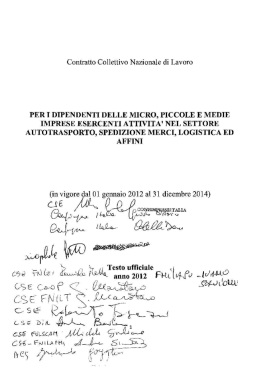 Trasporti - Ministero del Lavoro e delle Politiche Sociali