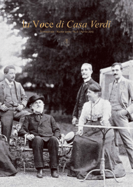 La voce di Casa Verdi