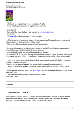 manifestazione a vicenza