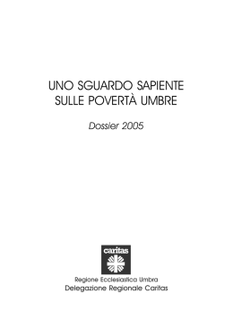 Caritas Povertà in Umbria 2006.p65