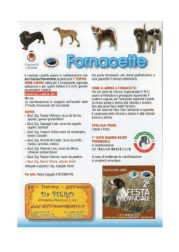 esposizione canina fornacette 3 aprile 2011