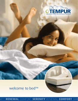 welcome to bed - Materassi.com