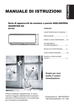 manuale di istruzioni