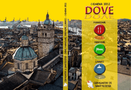 La guida "DOVE mangiare, dormire, lavarsi"