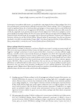 decalogo dell`editoria casalinga
