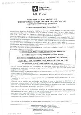 Informazioni Sanitarie e Legislative