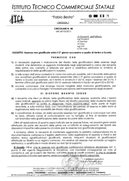 lsrrrro TECNICO COMMERClAL STATALE