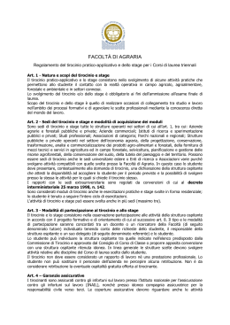 Corsi di Laurea triennali