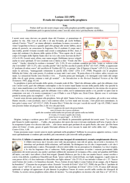 Lezione 222 (SPI) Il ruolo dei cinque sensi nella