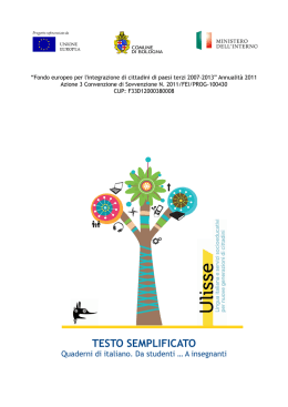 Testo semplificato _ quaderni di italiano