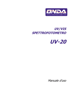 Manuale d`uso - Chimicacentro.it