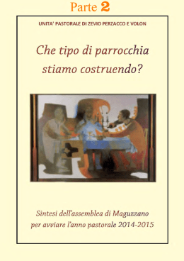 Libretto pastorale 2014-15 2 - Unità Pastorale Zevio-Perzacco