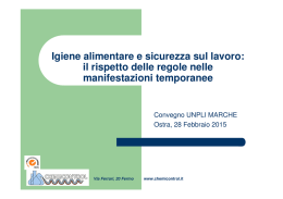 Manifestazioni temporanee