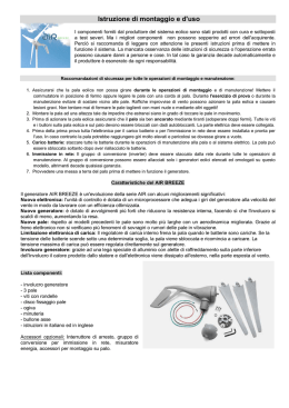 Istruzione di montaggio e d`uso