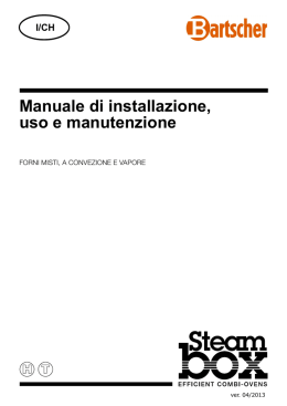 Manuale di installazione, uso e manutenzione
