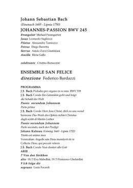 scarica i testi - Ensemble San Felice