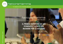 Diapositiva 1 - FattoreMamma