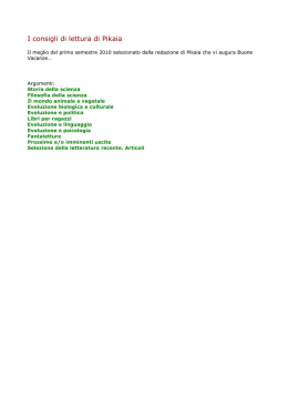 Il meglio del primo semestre 2010 selezionato dalla
