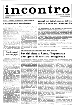 ANNO XI / N° 6 - pietroepaolo.org
