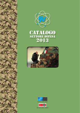 Catalogo EPS per il settore difesa - 2013