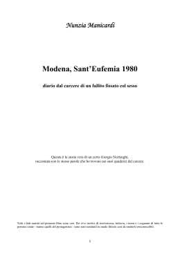 Modena, Sant`Eufemia 1980