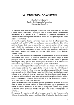 la violenza domestica - Servizio di hosting
