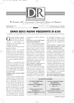 Numero 55 - Aprile 2007 - Associazione Provinciale Forense