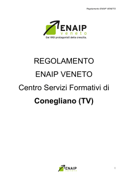 41-REGOLAMENTO Formazione Iniziale ENAIP Veneto 2015