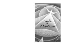 Veglia di Pentecoste formato libretto