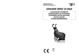 Operating manual GRANDE BRIO 35 V01_IT PL EN FR DE Libretto