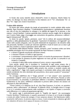 - introduzione - Istituto "Santa Famiglia"