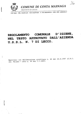Allegato - Comune Costa Masnaga